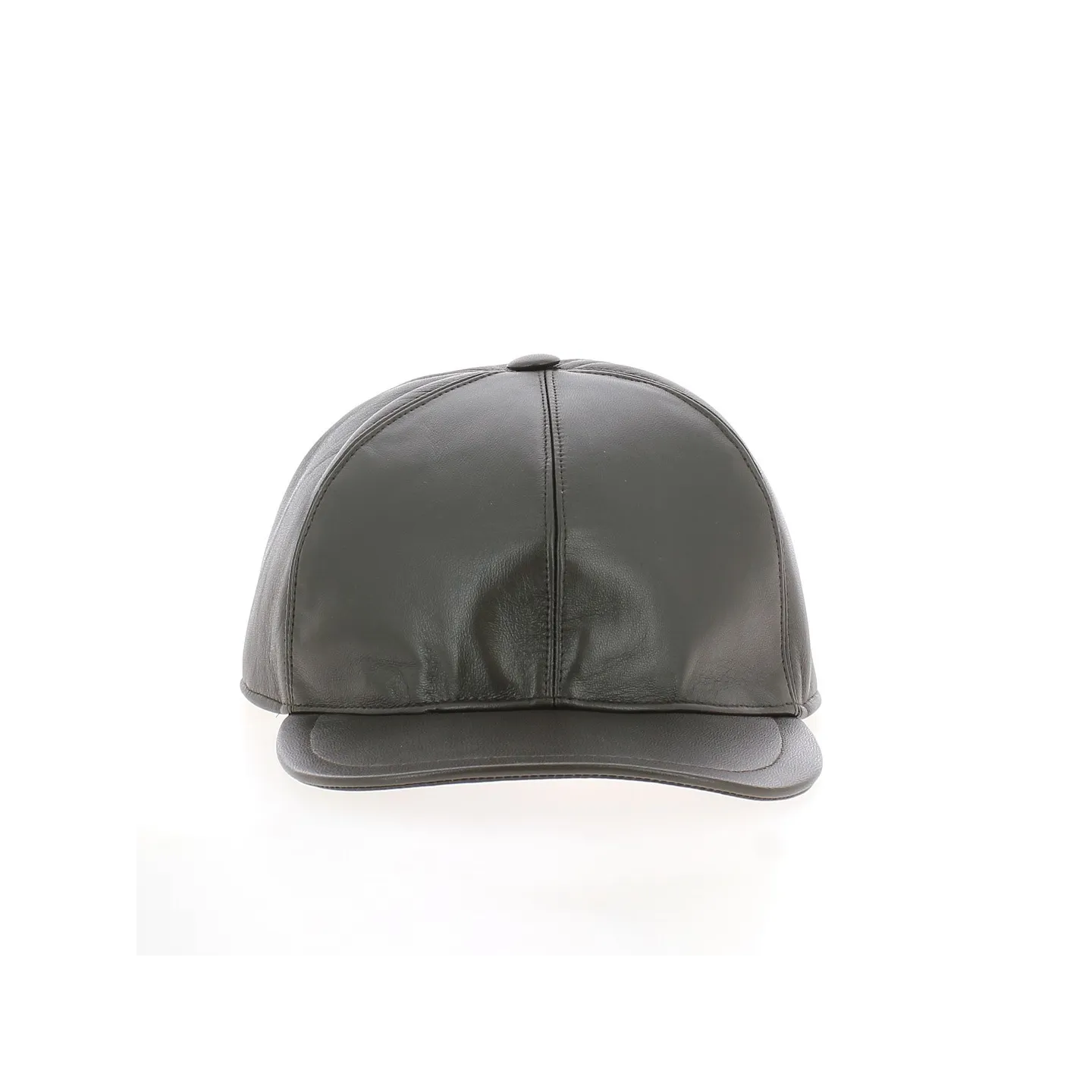 Casquette en Cuir Nappa
