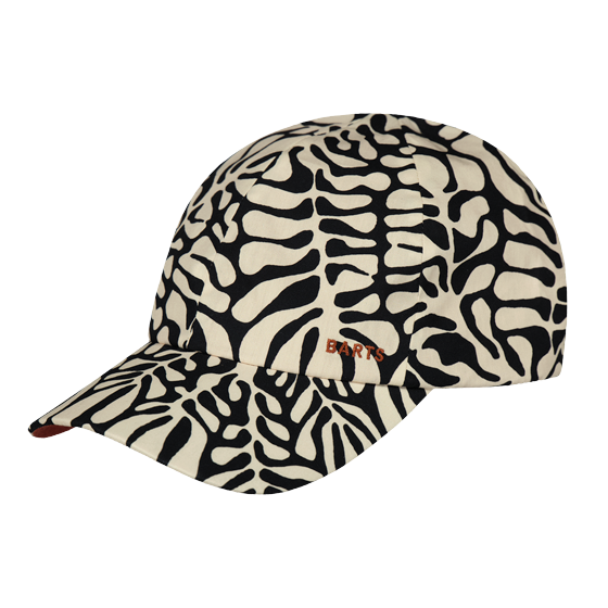 Black & Beige Tahney Cotton Baseball Cap - Barts