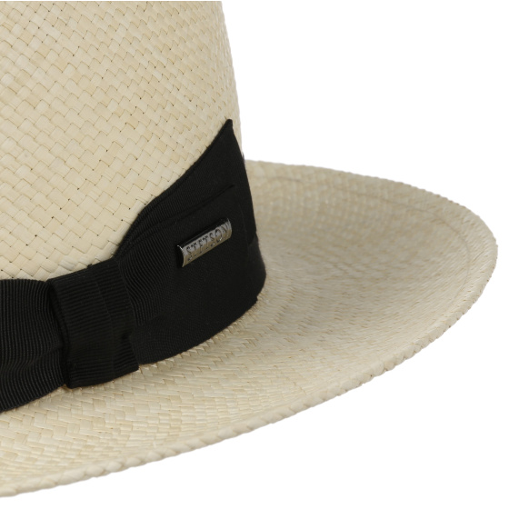 Chapeau Fedora Panama Paille Naturelle UPF 40+ - Stetson