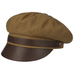 Stetson Brown Cotton & Linen Soft Riders Sailor Cap