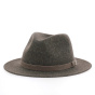Brown Fléchet Felt Hat