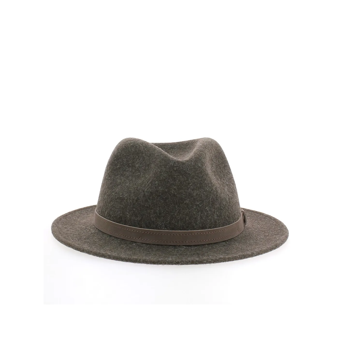 Brown Fléchet Felt Hat
