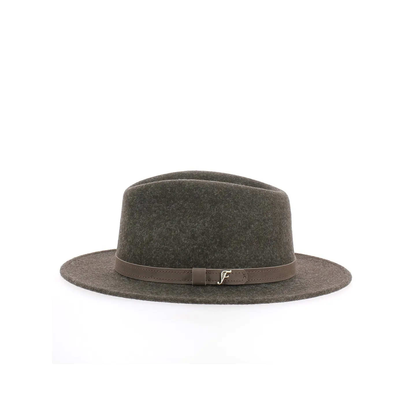 Chapeau Fléchet en feutre Marron