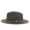 Chapeau Fléchet en feutre Marron