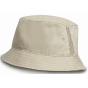 Luxury Cotton Bucket Hat Beige - Traclet