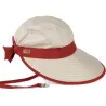 Casquette Visière Haute Protection Bauloise Beige - Terracotta - Soway