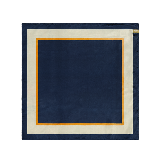 Blue Leylaf Silk Scarf - Barts