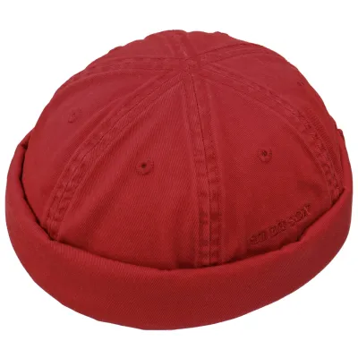 Docker Beanie Ocala Cotton Burgundy - Stetson Reference: 21796| Chapellerie Traclet