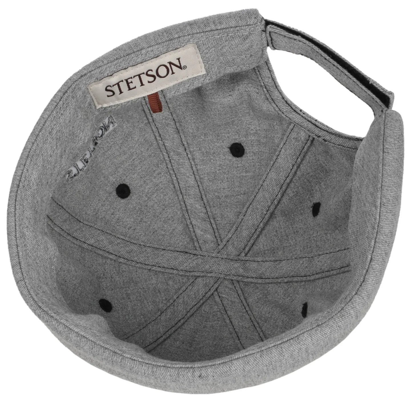 Bonnet Ocala Docker Mélangé Gris Clair UPF 40+ - Stetson  Reference : 21798| Chapellerie Traclet