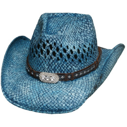 Western Wild And Blue Hat - Bullhide