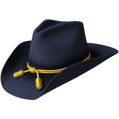 Confederate Cavalry Officer Felt Hat - Bailey Reference: 178 | Traclet Hattery