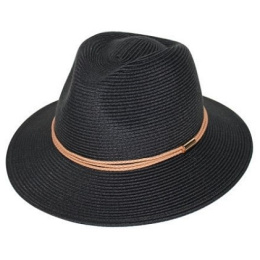 Fedora Blayney Hat Black UPF50+ - House of Ord