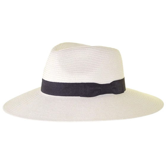 Chapeau Fedora Fiona Blanc Ecru UPF50+ - House of Ord