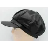 Modena Faux Leather Newsboy Cap - Traclet reference 21817 traclet hat shop
