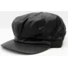 Modena Faux Leather Newsboy Cap - Traclet reference 21817 traclet hat shop