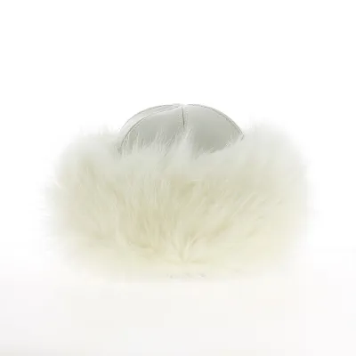 White Russian Ushanka for Women