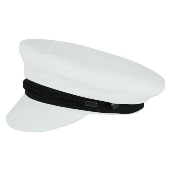 White Pornic Sailor Cap - Traclet