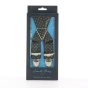 Smart Paris Black & Gold Luxury Suspenders