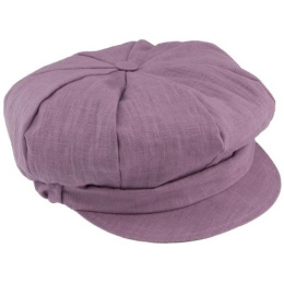 Mauve Newsboy Ballooncap - Traclet