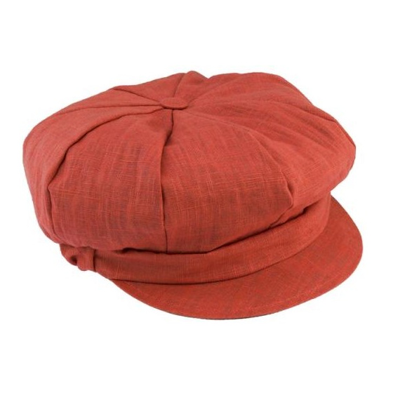 Newsboy Balloon Cap Orange - Traclet