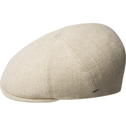 Rankin Beige Flat Cap - Bailey