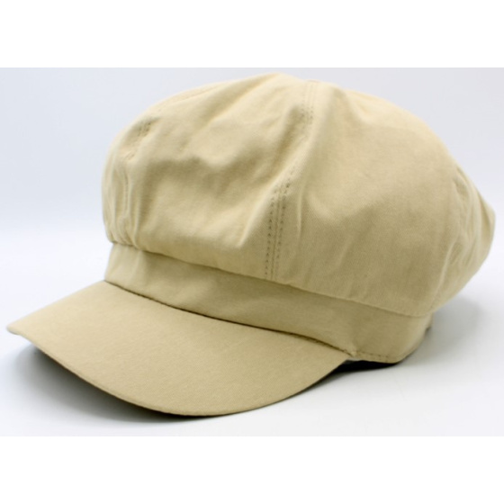 Retro Summer Edelweiss Cotton Newsboy Cap - Traclet