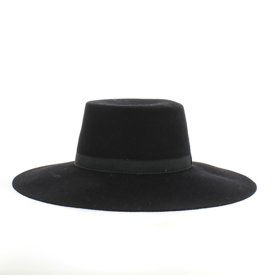 Chapeau DARTAGNAN Noir en Feutre