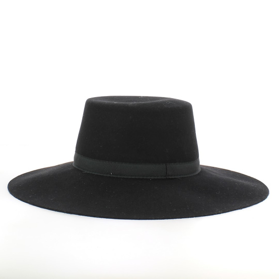 Black Felt DARTAGNAN Hat