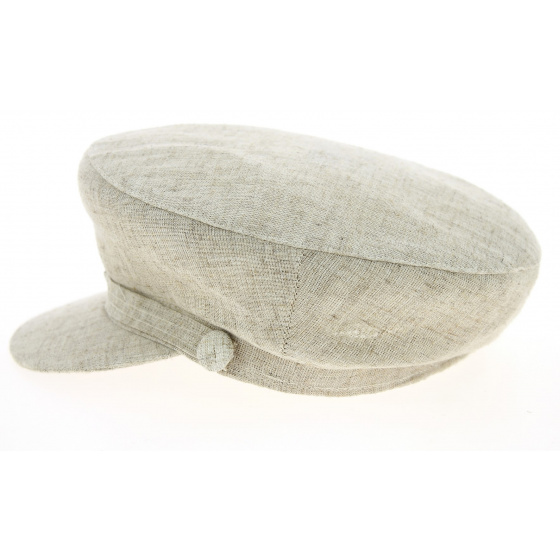Casquette Marin Steward Chanvre Beige - Traclet