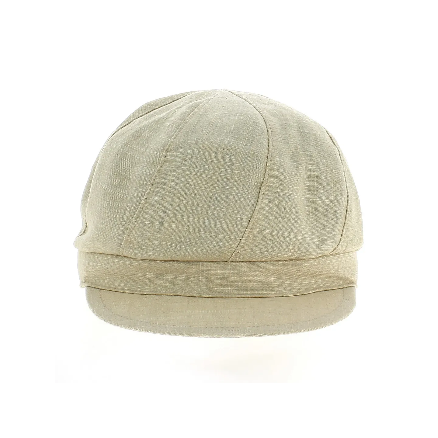 Hudson Beige Newsboy Cap