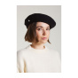 9-Inch Black Basque Beret Heritage by Laulhère
