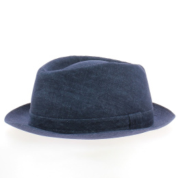 Blue Trilby Hat