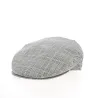 Flat Cap with Prince of Wales Pattern