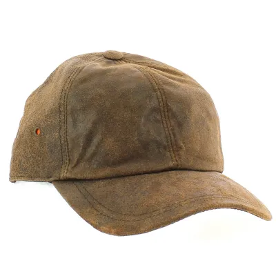 Casquette Robinson en Cuir