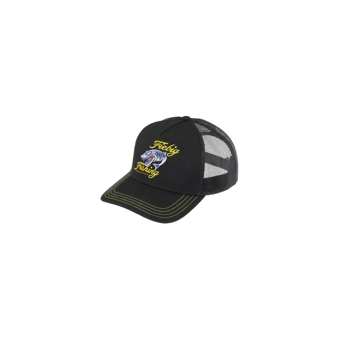 Black Cotton Fishing Baseball Cap - Traclet  Reference: 21935| Traclet Hat Shop