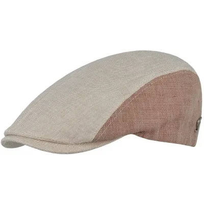 Casquette Plate Perreux Lin Grise UPF  40+ - Fléchet