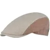 Casquette Plate Perreux Lin Grise UPF  40+ - Fléchet