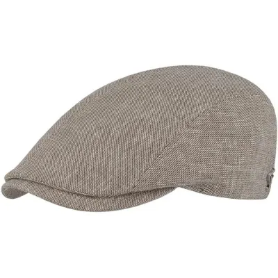 Nagata Flat Cap Linen & Wool Beige - Fléchet Reference: 21945| Chapellerie Traclet