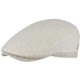 Mick Flat Cap Beige Linen UPF 40+ - Fléchet