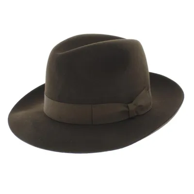 chapeau Borsalino Marron 
