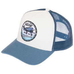 Sky Pioneers Cotton Blue Baseball Cap - Traclet