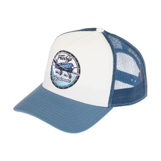 Sky Pioneers Cotton Blue Baseball Cap - Traclet