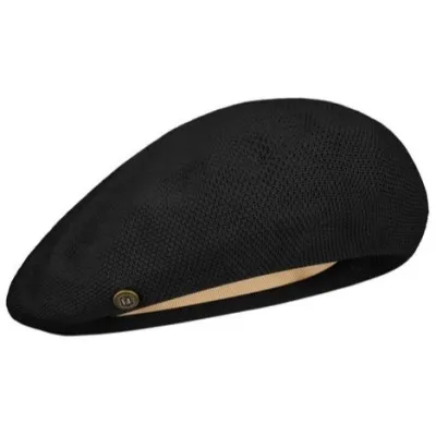 Black Cotton Feathers Beret - Heritage by Laulhere Reference: 21974| Chapellerie Traclet