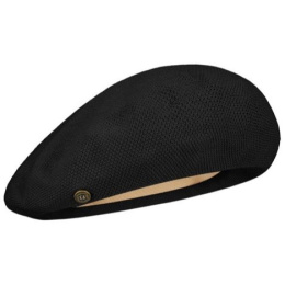 Black Cotton Feathers Beret - Heritage by Laulhere