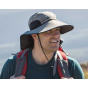 Adventure Neck Guard Cap Olive UPF 50+ - Traclet