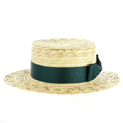 Seasonal Radiance Boater Hat