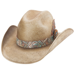 CowBoy Southwest Love Straw Hat - Bullhide