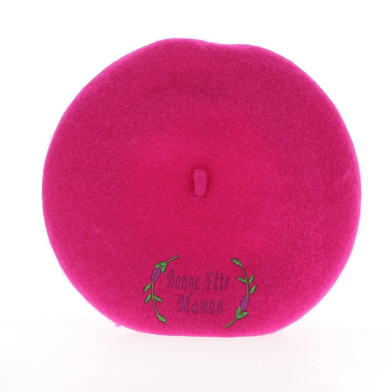 Béret Brodé Fête des Mères
