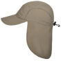 Malcolm Cooldown Neck Cover Cap Khaki - Hatland
