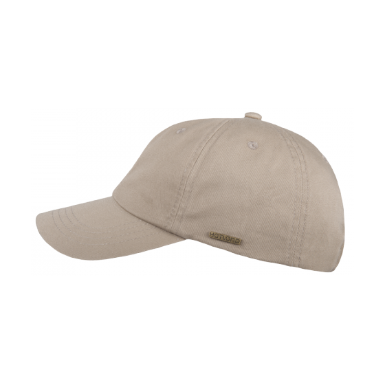 Beige Cotton Xess Baseball Cap - Hatland